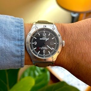 Men’s Time Expedition 24-Hour Bezel Field Watch